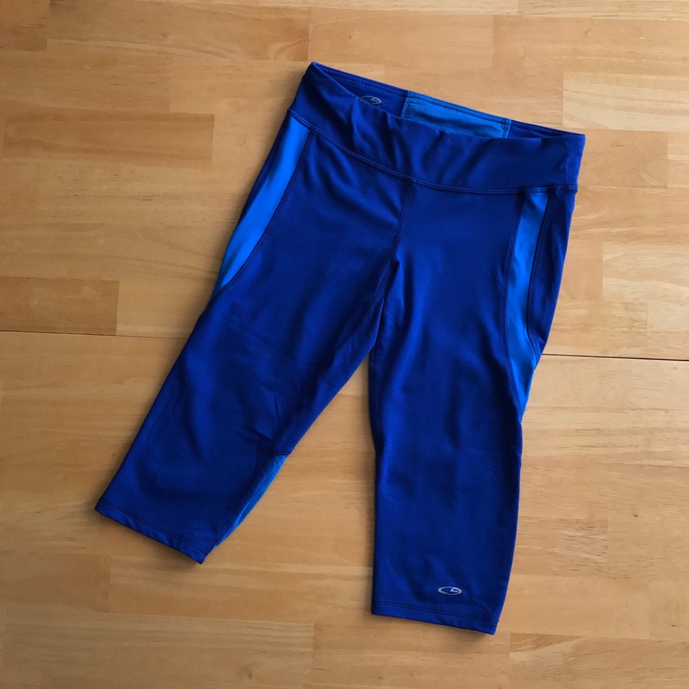 Champion Blue Workout Capris